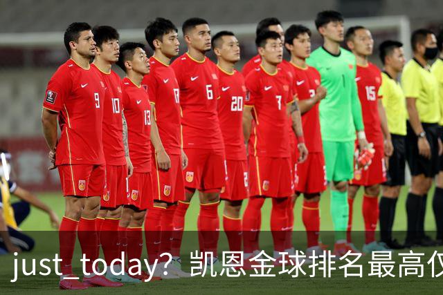 just today？凯恩金球排名最高仅第10＆去年第13，今年直接登顶？